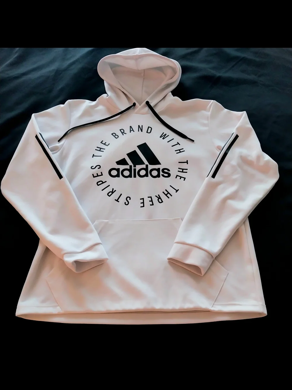 Lot Of Two Mens Adidas Hoodies 